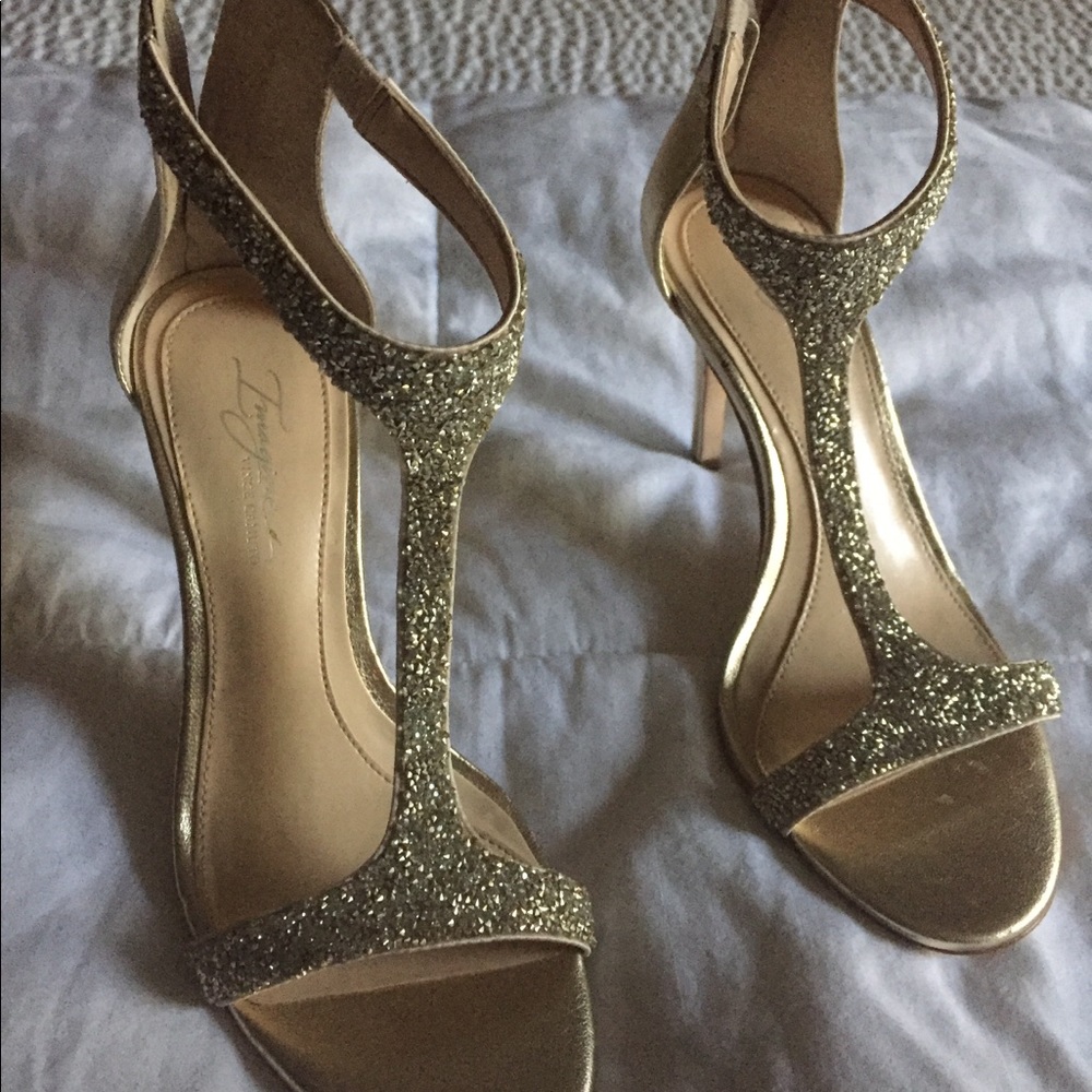 Vince Camino women’s 3.5 heel Gold/leather